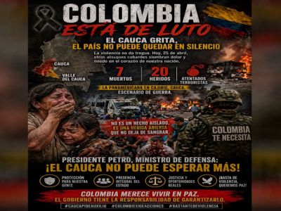 El Cauca Grita, Colombia Debe Escuchar