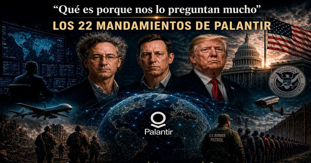 “Por qué nos lo preguntan mucho” LOS 22 MANDAMIENTOS de Palantir