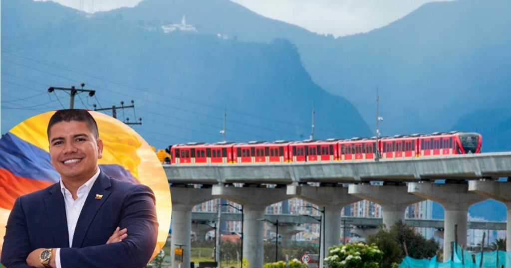 Así fue la primera prueba del tren del metro de Bogotá
