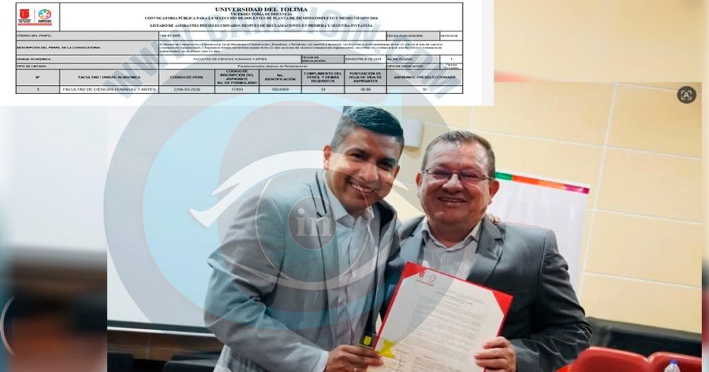 Los manejos oscuros para nombrar  docentes de planta en la Universidad del Tolima