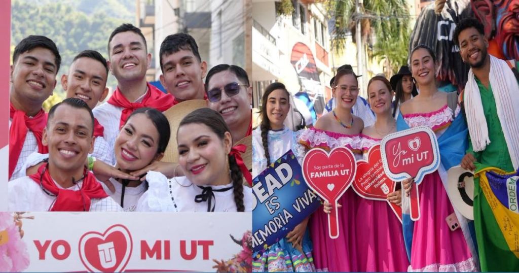 Con un homenaje a la riqueza natural y cultural del Tolima y otras regiones, la UT participa en el Desfile Nacional del Folclor