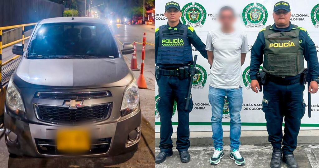 Detenido en Ibagué, por conducir carro que fue robado hace 14 meses en Bogotá