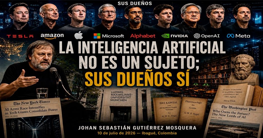 La inteligencia artificial NO es un sujeto; sus dueños SI.