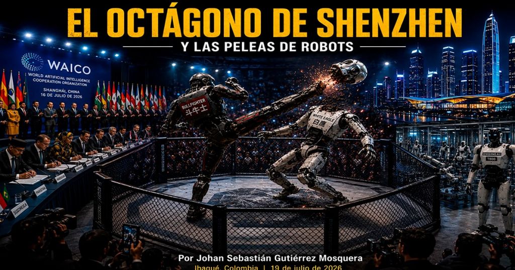 El Octágono de Shenzhen y las peleas de robots