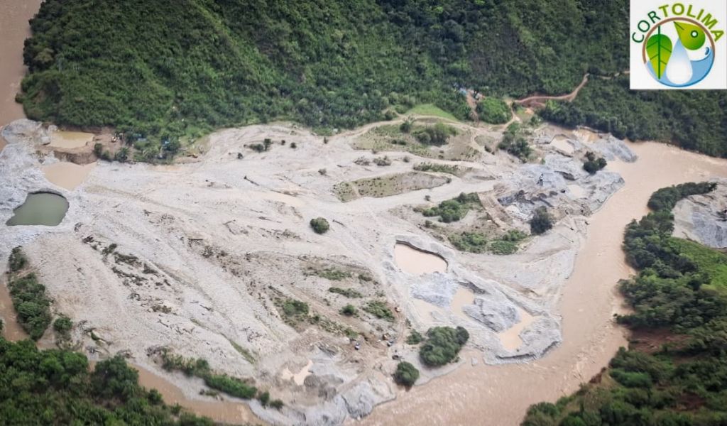 Casi 500 hectáreas arrasó la minería ilegal en el Tolima: un tema complicado