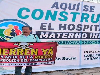 Hospital infantil no podía hacerse en la Arboleda, por qué no hay agua potable