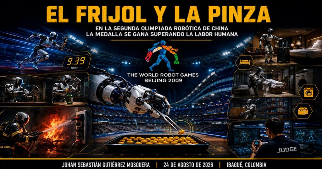 El frijol y la pinza