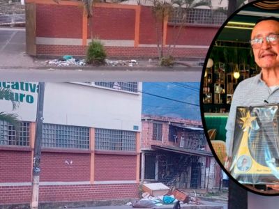Convierten colegio de Ibagué, en un  relleno sanitario, y el rector no hace nada