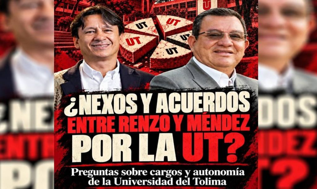 Oscuros nexos entre el Rector Méndez, y congresista García, en la Universidad del Tolima