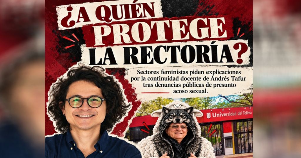 Muy mal arrancó Rector de la UT, Jhon Jairo Méndez, defendiendo acosadores
