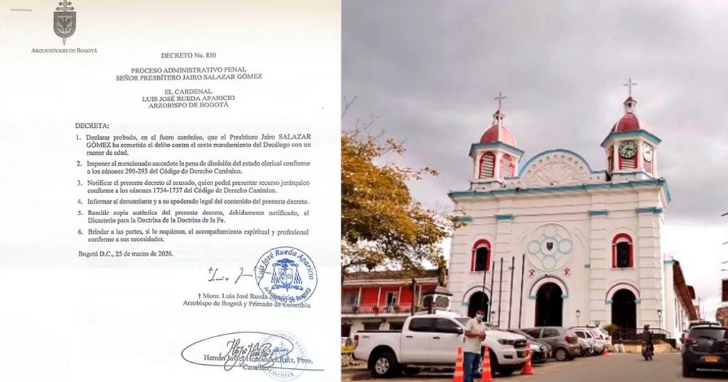 Destituyen sacerdote por abusos contra un menor. El afectado narra lo sucedido.