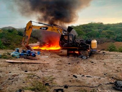 Operativo contra minería ilegal frena daño ambiental en zona protectora del río Saldaña