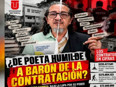 De modesto poeta, a firmar cuestionados y millonarios contratos