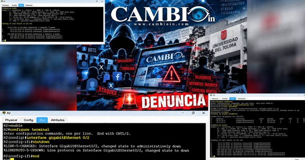 La persecución a este medio de comunicación, por decir la verdad