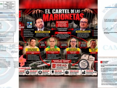 Al mejor estilo del Cartel de las Marionetas, se hacen los contratos en la UT