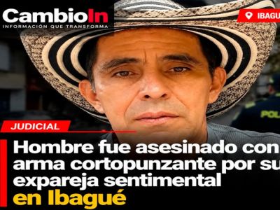 Disparada la violencia intrafamiliar en Tolima. Hoy mujer le quitó la vida a su Expareja