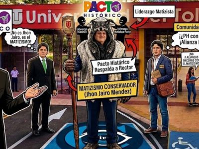 Rector de la UT elegido por la Gobernadora Matiz, entrega cargos al Pacto Histórico