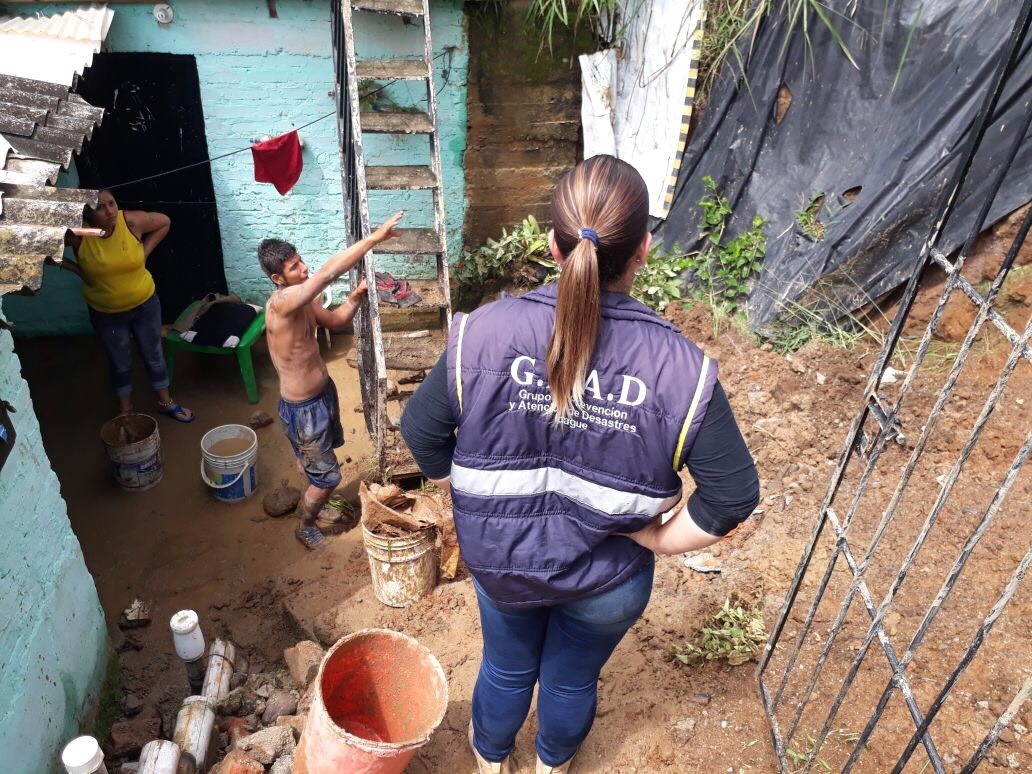 En alerta roja organismos de Socorro de Ibagué por temporada invernal.