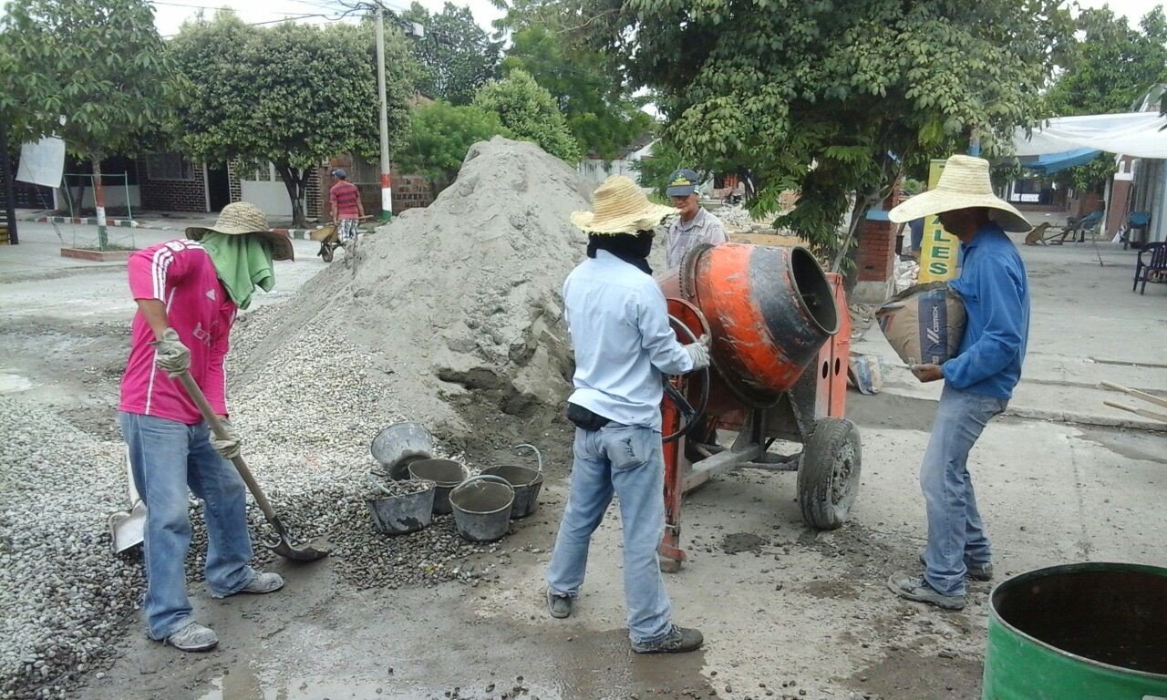 Barrio la Magdalena beneficiado con las obras de la alcaldía de El Espinal