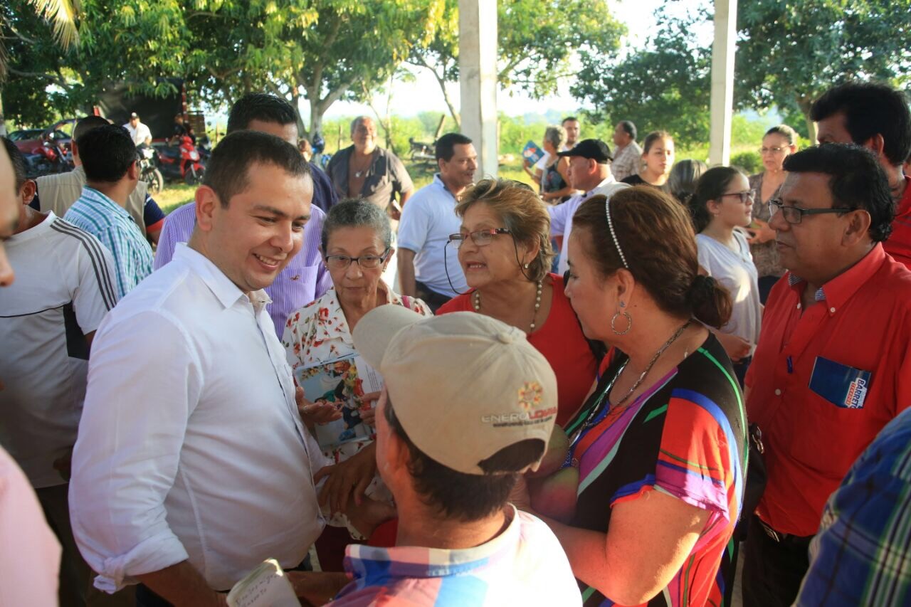 Ricardo Guarnizo, el gran dirigente político de Purificación,  está con Miguel Barreto