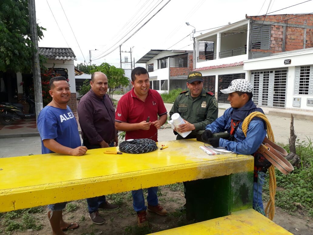 Zona rural del Espinal más segura