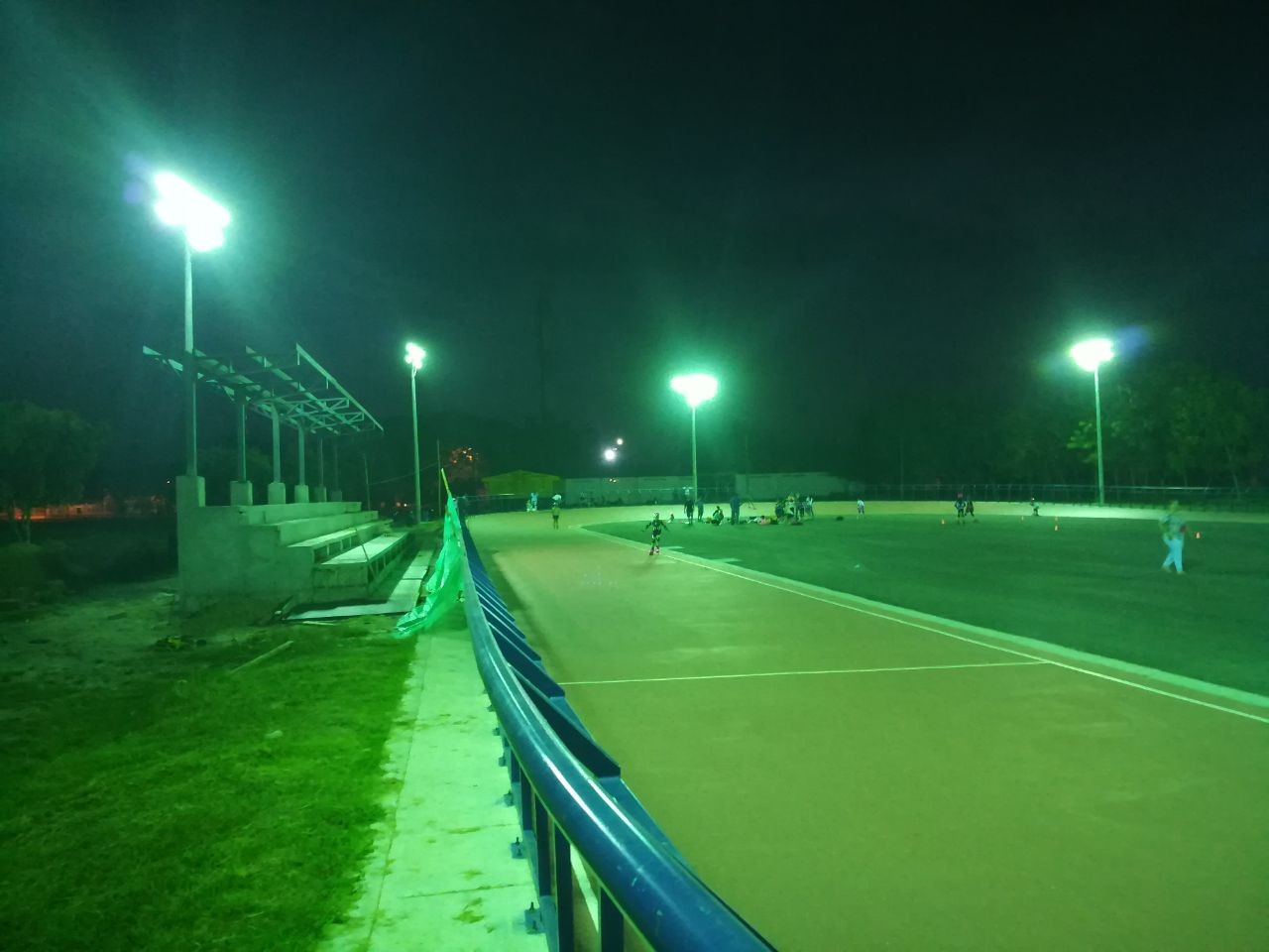 Así se mejora patinódromo en El Espinal.