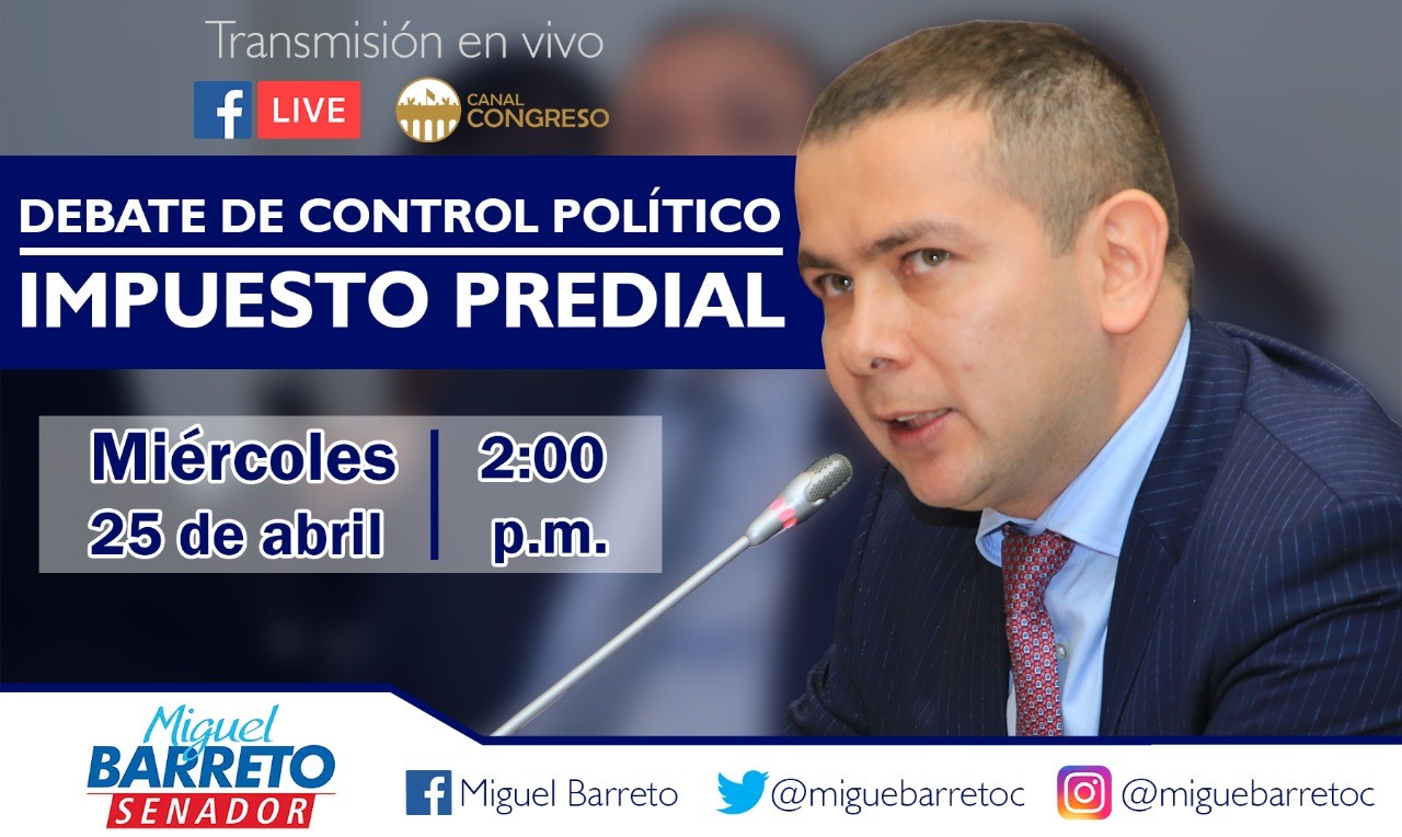 Congreso debate hoy el exagerado aumento del predial en el Tolima