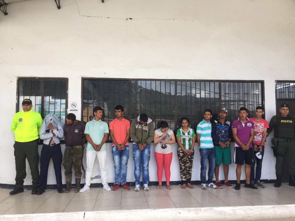 Los 12 delincuentes más peligrosos del norte del Tolima