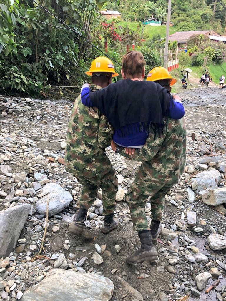 Evacuan parte del cañón del Combeima por alerta roja