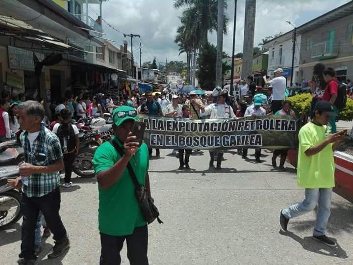Tolimenses impiden entrada de Petrobras a bosque Galilea