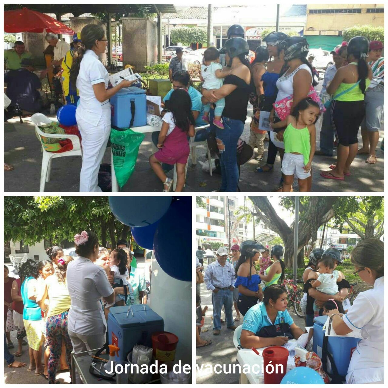 Tercera jornada nacional de vacunación para los Espinalunos "día de ponerse al día"