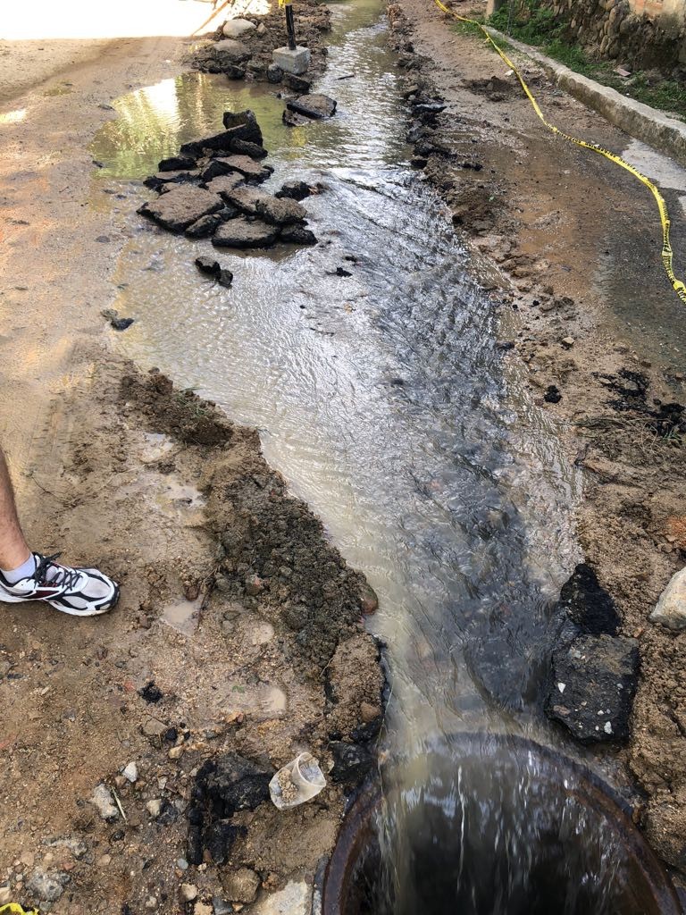 Obra nueva del alcalde de Ibagué a punto de colapsar