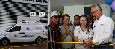 Las 5 ambulancias fantasmas del alcalde de Ibagué