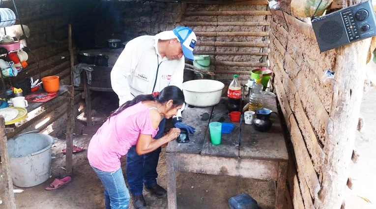 Alcaldía de Natagaima censó a 9 familias localizadas en zona rural apartada.