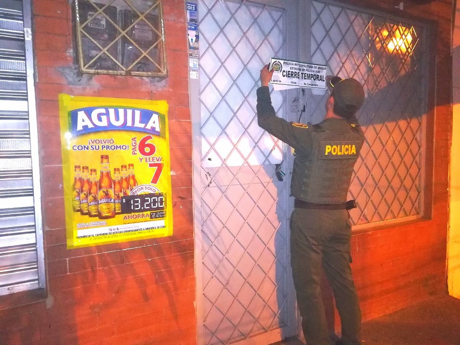 Policía no puede cerrar dos veces el mismo local