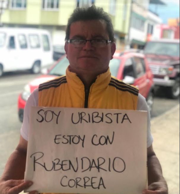 Nace grupo "Soy Uribista y estoy con Rubén Darío Correa"
