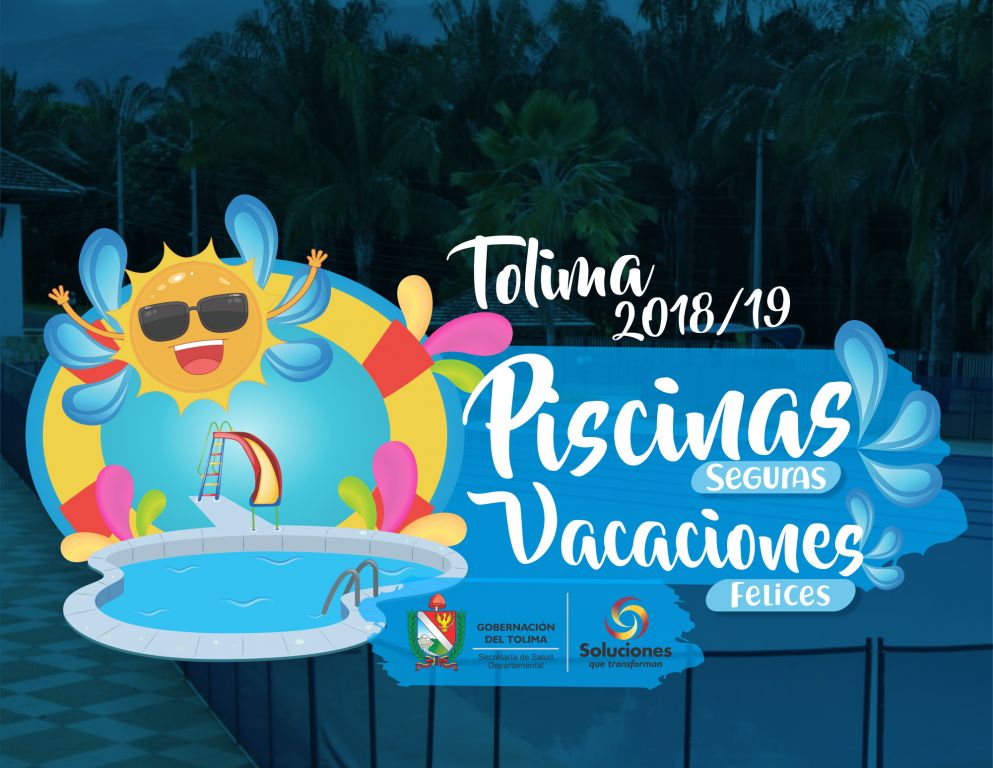 El Tolima trabaja por las piscinas seguras, vacaciones felices