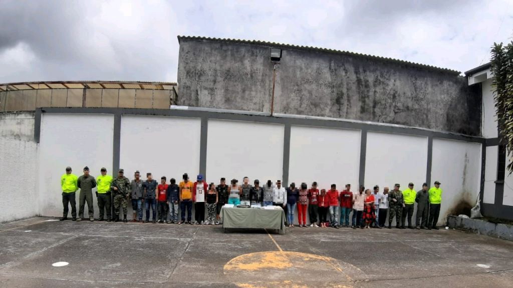 Capturan la banda más grande de microtráfico en el norte del Tolima