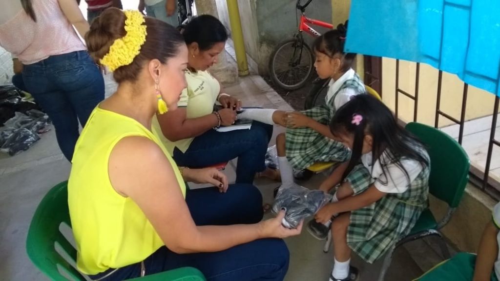 Que ningún niño se quede sin su calzado escolar gratis en Espinal