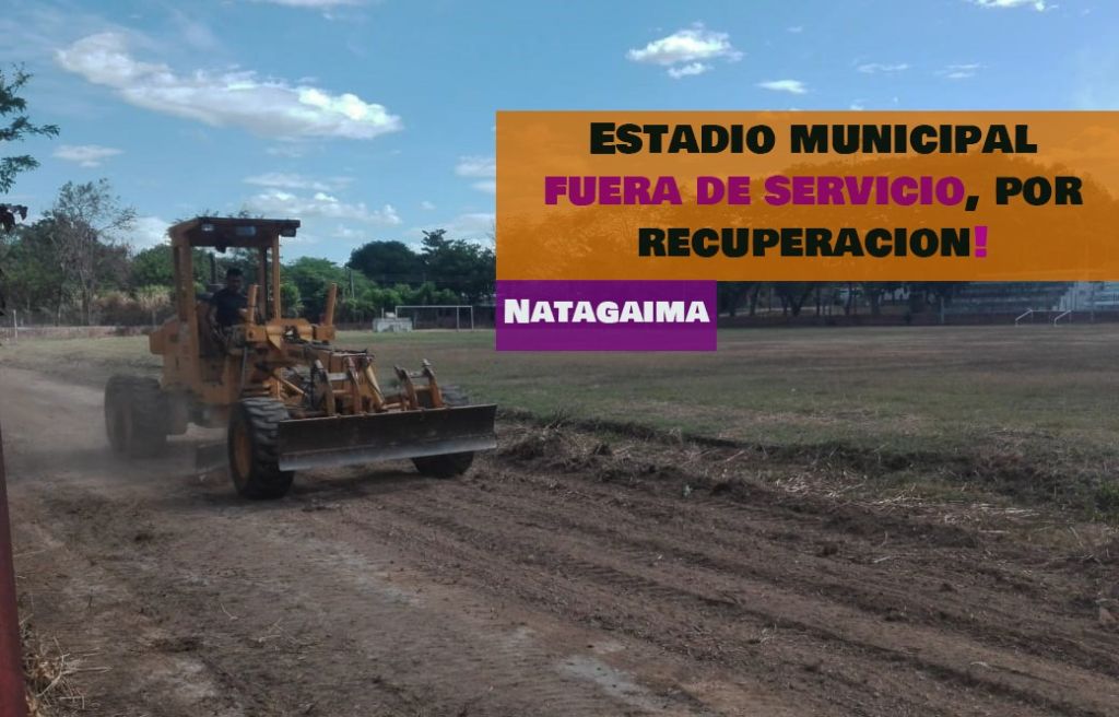 Estadio de Natagaima, temporalmente fuera de servicio por recuperación