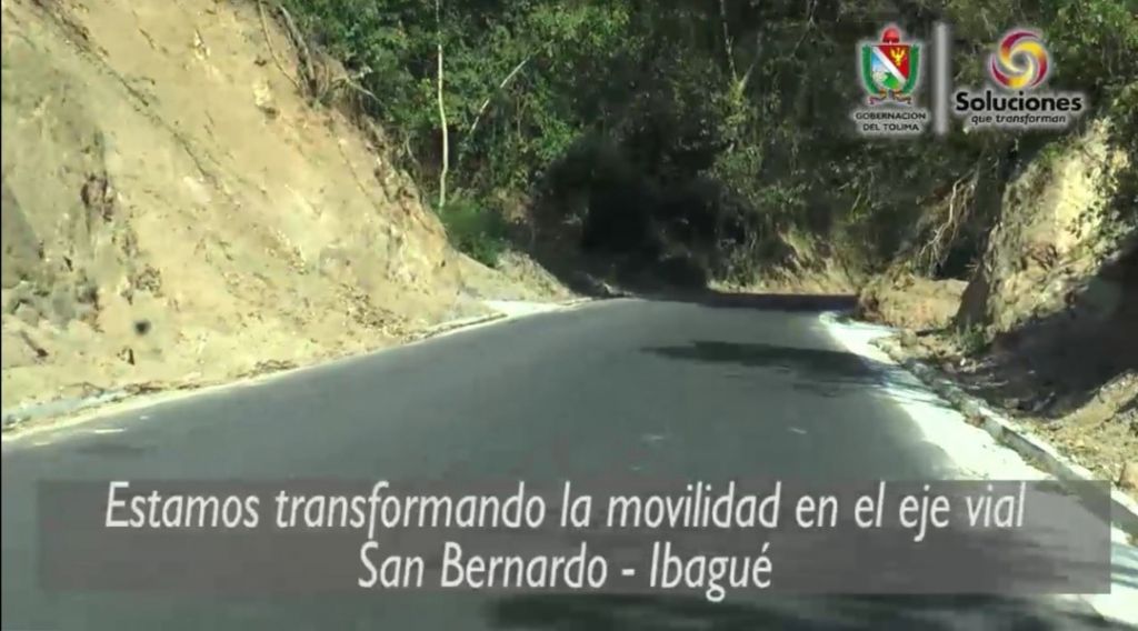 En video: así recupera la gobernación, las vías en el Tolima