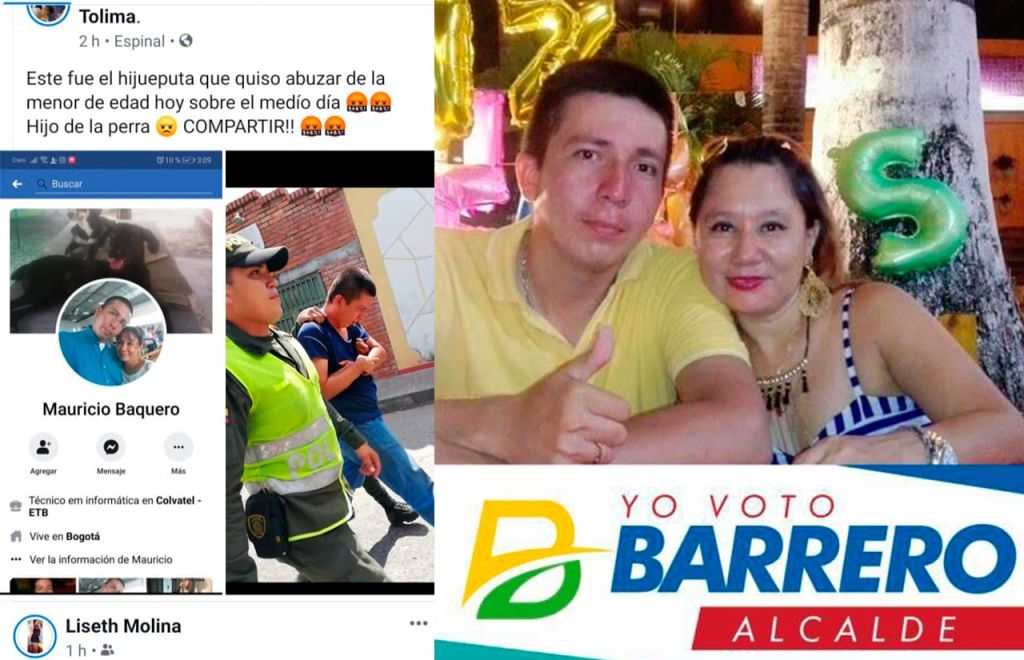 Violador capturado en Espinal es de la campaña de Barrero