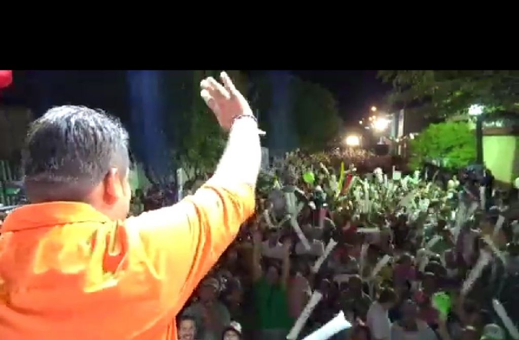 4 mil personas ratificaron triunfo de Johan Niño, en el Espinal
