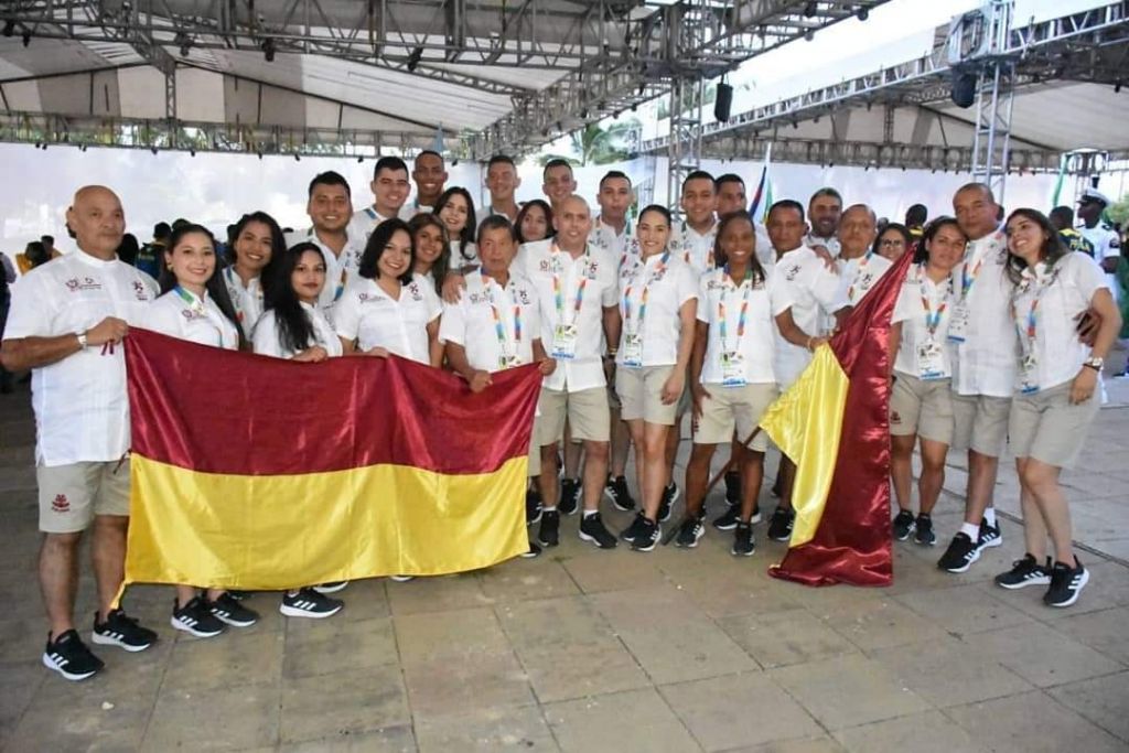 Delegación del Tolima en juegos nacionales Bolivar 2019