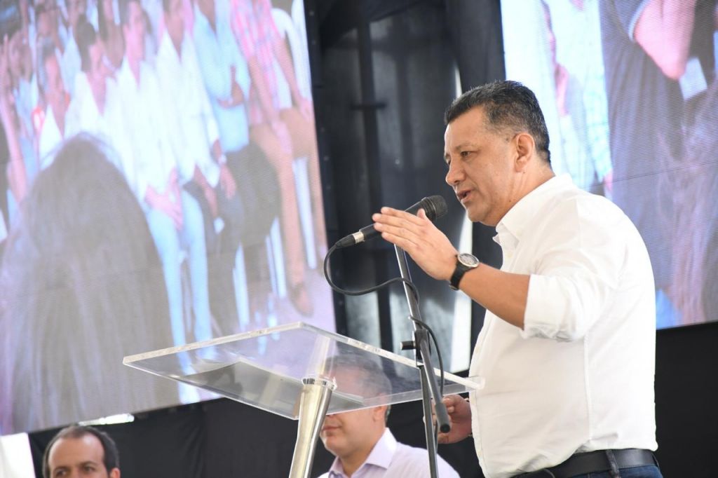 Gobernador Orozco, en visita presidencial pidió inversiones para el Tolima