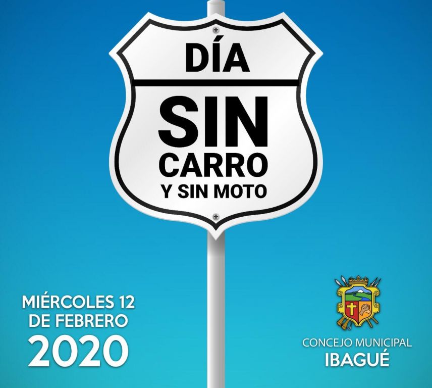 Lo que puede, y no hacer el día sin carro ni moto en Ibagué