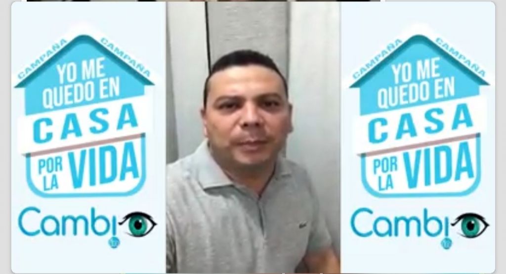 Campaña yo me quedo en la casa por la vida