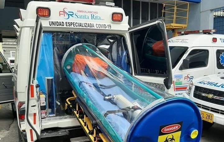 Unidad especial para pacientes con Covid-2019 made in Melgar