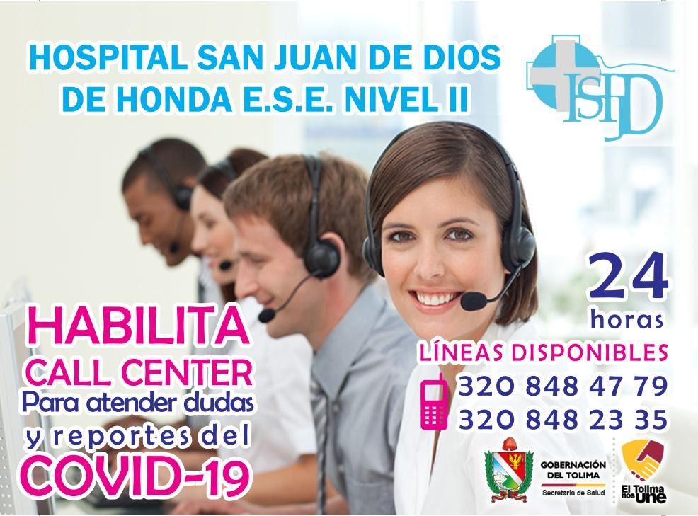 Hospital de Honda preparado para atender casos de covid-19