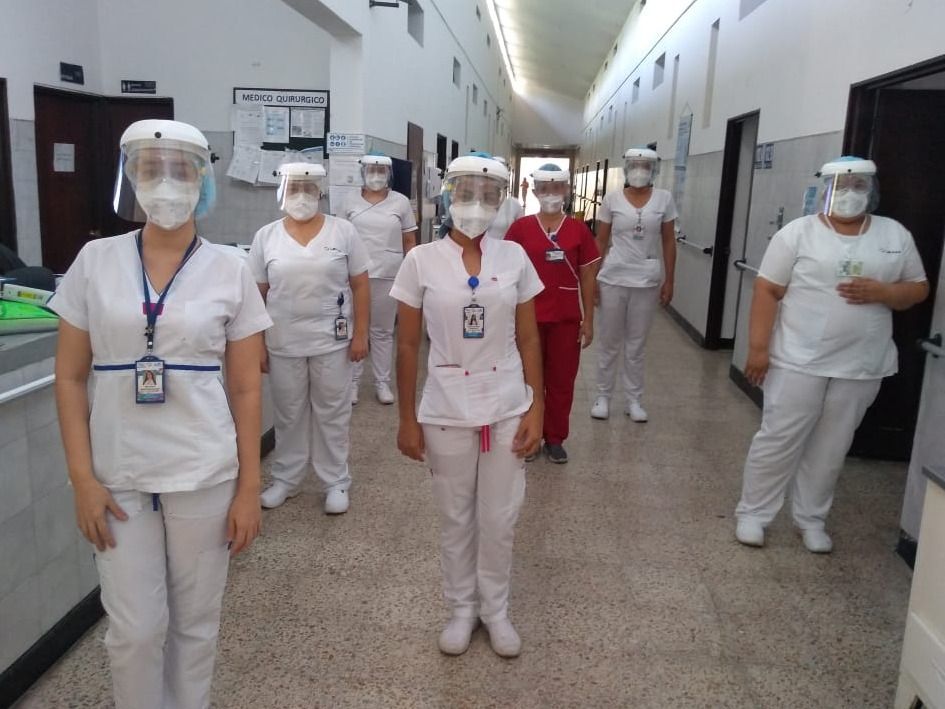 Preparados para la mitigación del Covid-19 en hospital de Honda